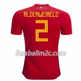 Fußballtrikots Belgien Alderweireld 2 Heim Trikotsatz WM 2018